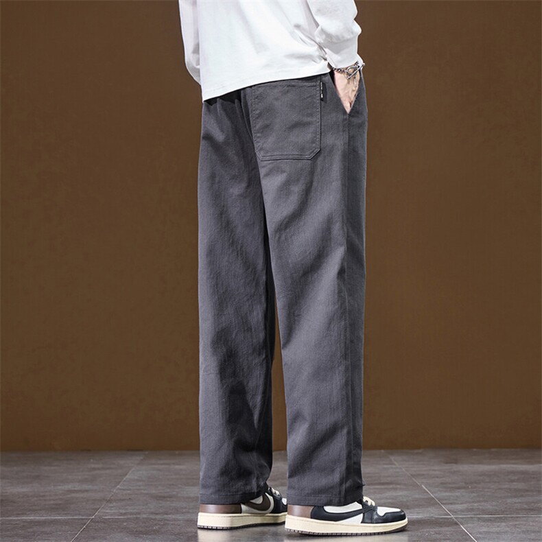 春秋冬款男士休闲裤厚商务微阔腿裤时尚潮流男装长裤K135-p40外贸,男装休闲裤,星座224-3