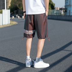 夏季韩版潮流亮面宽松工装短裤五分裤情侣短裤男A305-KX2060-P25，男装休闲裤，电商B306