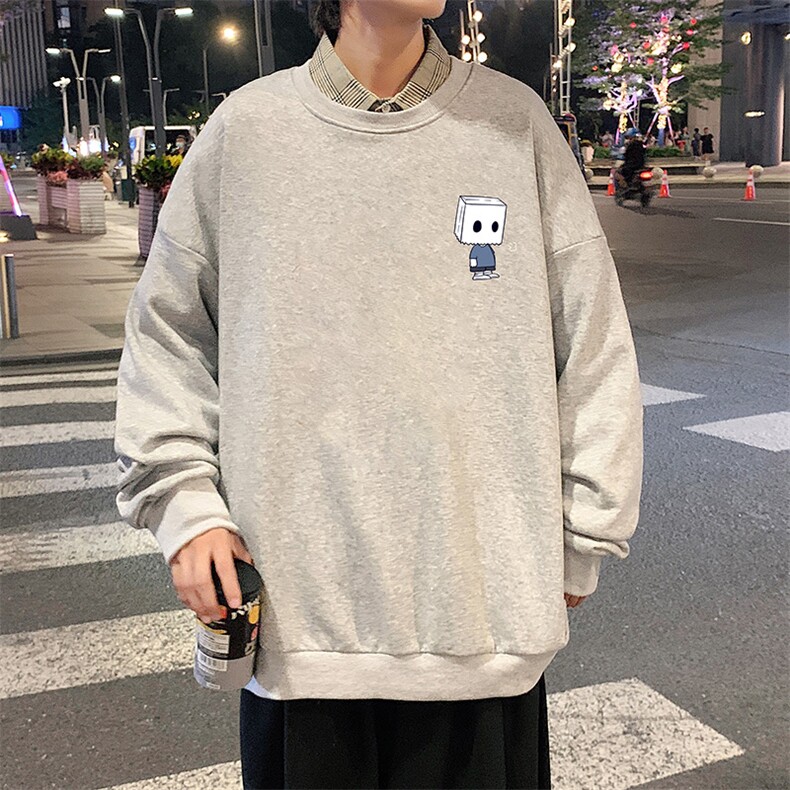 8XL圆领卫衣男超大码胖子肥佬大号长袖t恤S6400-P28,男装T恤,电商A040