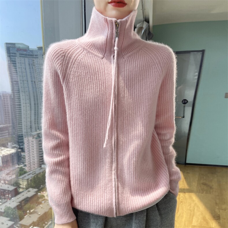 秋冬季新款毛衣女宽松显瘦时尚百搭针织开衫,针织衫/毛衣,贵皇网供仓