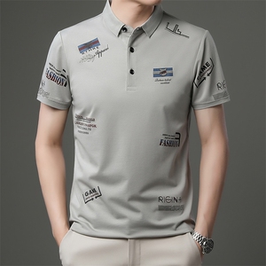 AC5066钱塘2020-3夏季男士精品短袖翻领印花休闲T恤精品P56图片