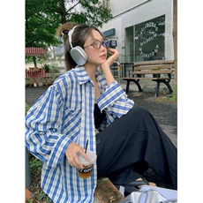蓝色格子
