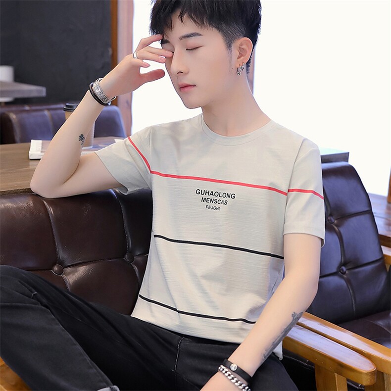 家乐2004夏装t恤男袖短韩版男士圆领夏季休闲潮流时尚打底衫,男装T恤,电商D310（原电商305）