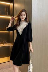 秋装连衣裙，女装连衣裙，名迅