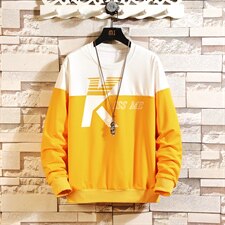 上白下黄卫衣P30