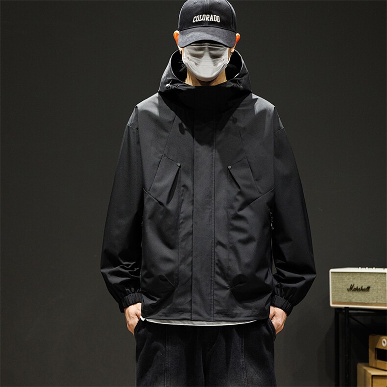 M-8XL胖男生户外休闲运动连帽夹克外套大码元,男装夹克,星座209