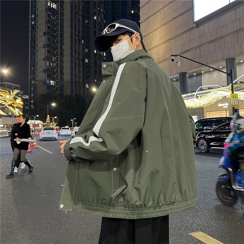 现货8508-P70大码控118春季大码户外立领夹克外套,男装夹克,星座209