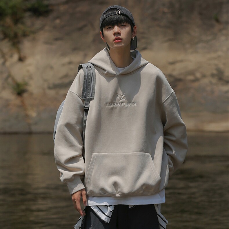 春秋连帽卫衣3个颜色男女同款917-1W2383,男装卫衣,星座917-1