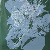 时尚印花短袖衬衫女夏季新款宽松显瘦百搭上衣休闲气质衬衣，女装衬衫，丽影随形