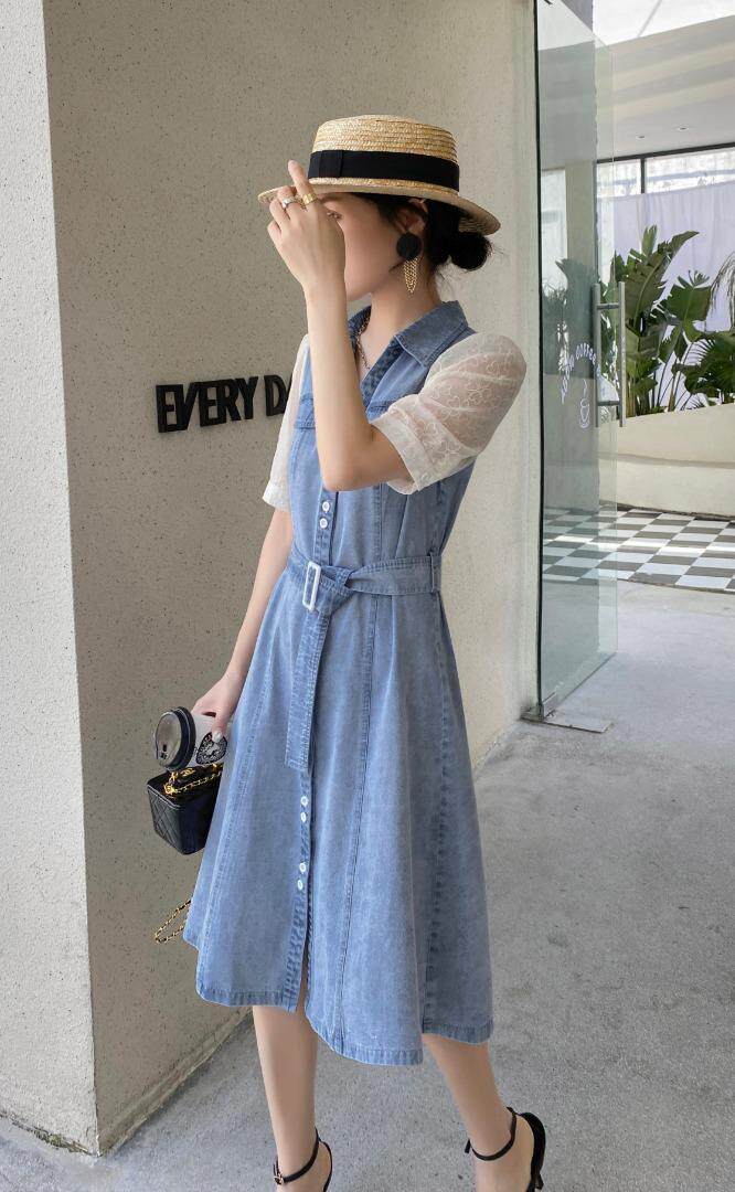 夏季拼色牛仔热销款，其它，迈裳亿