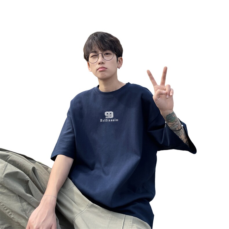 230g重磅纯棉!夏季短袖t恤男半袖男NT188-特P19控38,男装T恤,电商B367