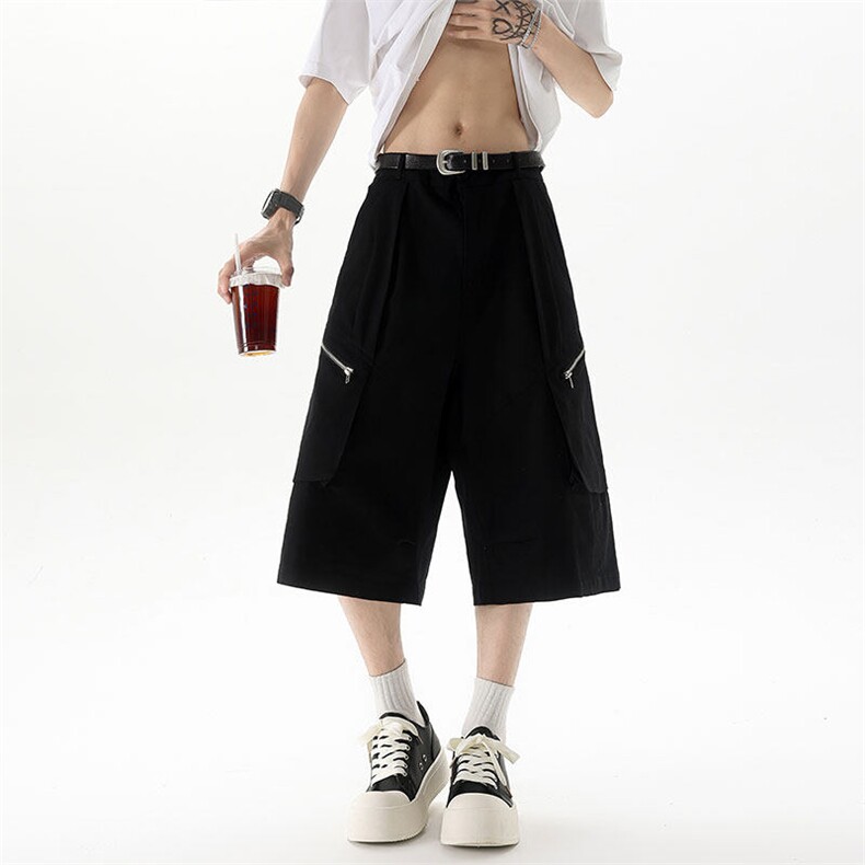 DK8026-批45控78夏季亚麻七分裤男大码休闲裤透气,男装牛仔裤,电商A059