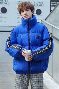 冬季外套2021年新款情侣面包服加厚短款棉服帅气潮 A436-899图片