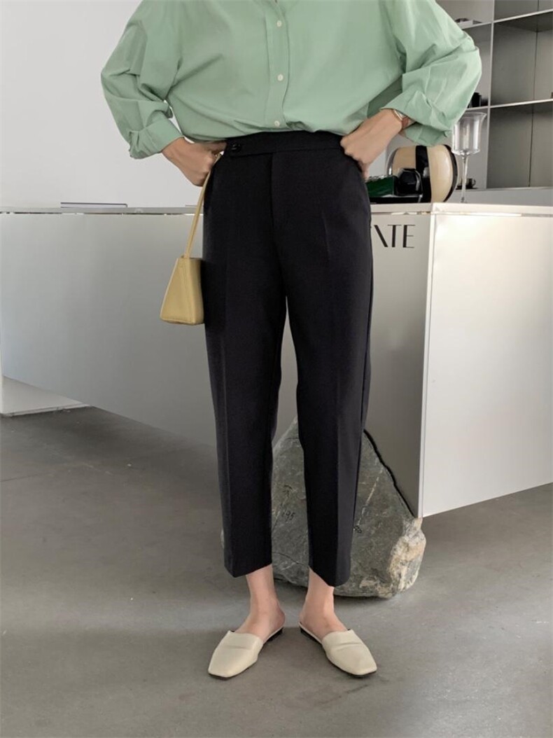 ～显干练又不失气质的小烟管百搭神裤，其它，炽元素