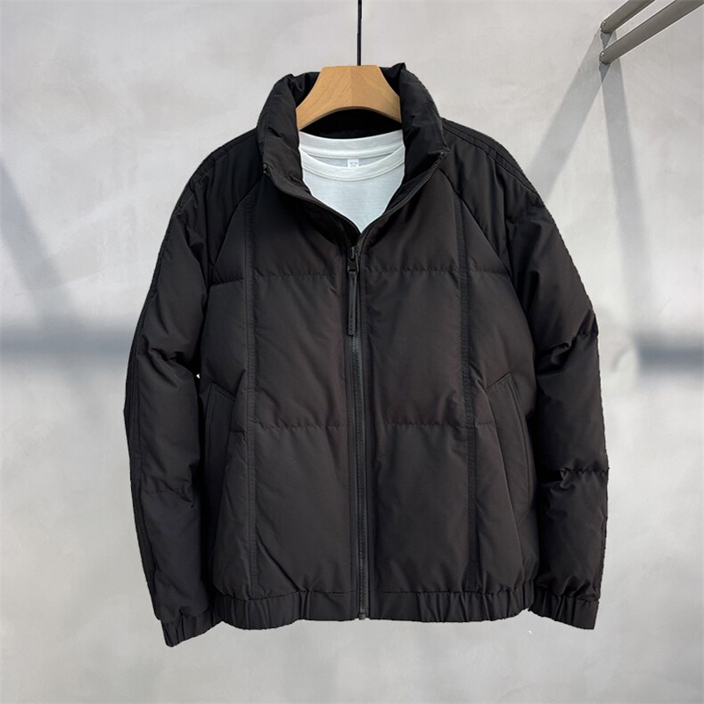 2024新款潮流90绒羽绒服短款立领加厚外套羽绒衣 YR8822-P290图片