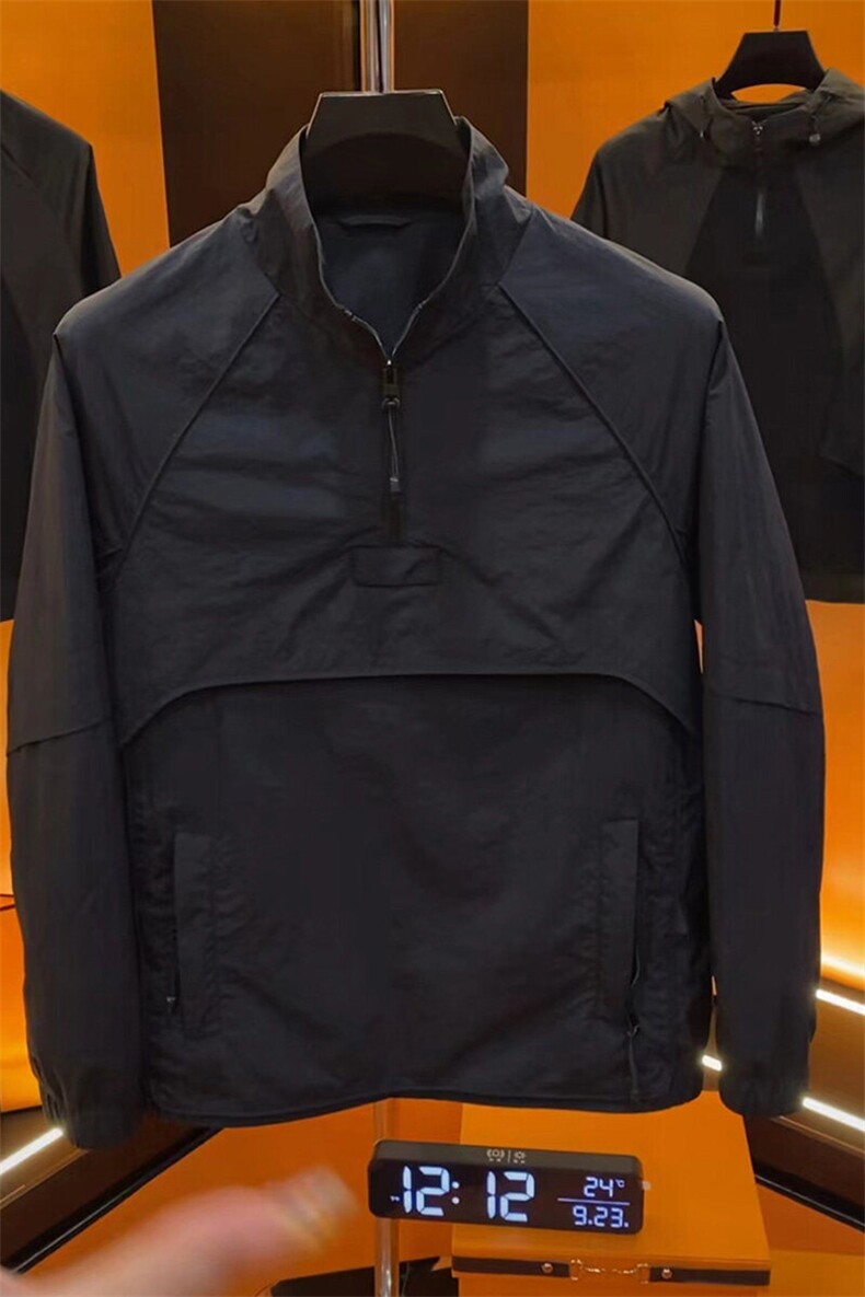 休闲百搭立领半拉链卫衣男女夹克潮牌jk48,男装夹克,电商A089-1