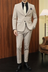 品质西服套装男两件套韩版修身商务休闲西装婚礼西装KTZ802-P240，男装西服套装，星座1105-3