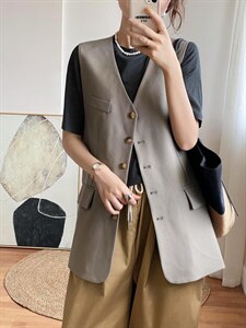 秋装新款休闲西装马甲,女装西装,那简