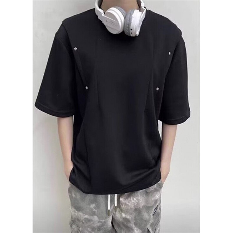 重磅美式潮牌口袋短袖t恤男夏季新款圆领青少年体恤衫TD24,男装T恤,星座1116A（原606A-3）