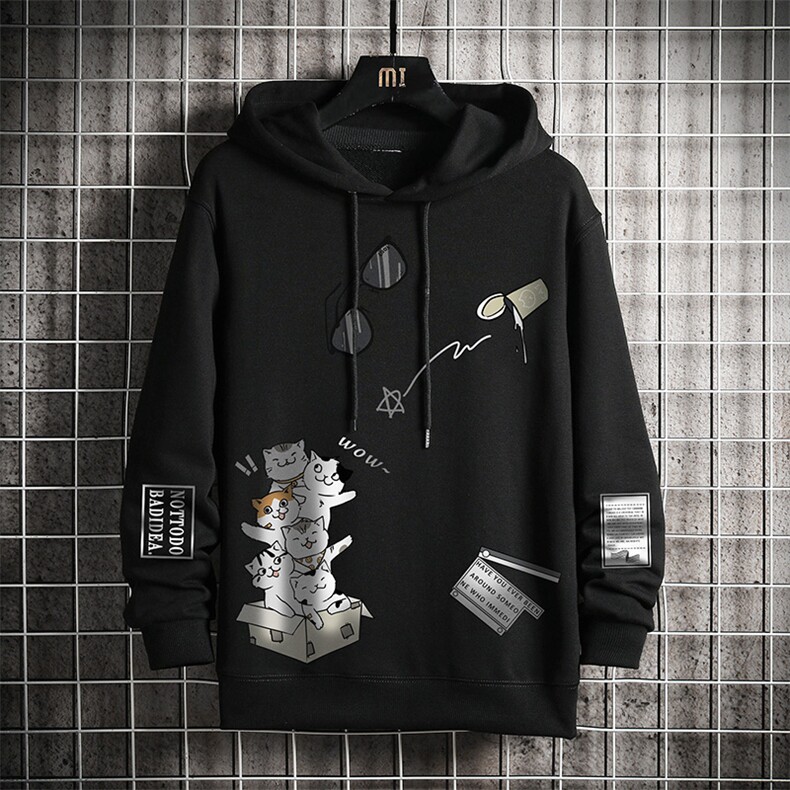 WY2115-P35加绒款-P40纯连帽卫衣男大码运动帽衫宽松薄网格，男装卫衣，电商A040A