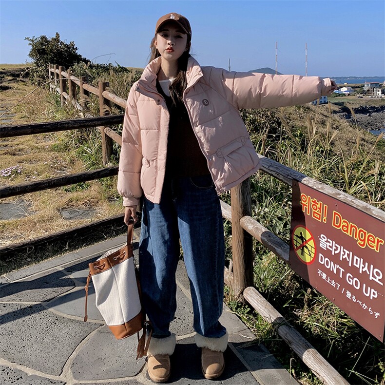 2023年冬季90白鸭绒短外套羽绒服女,女装羽绒服,辉之琳