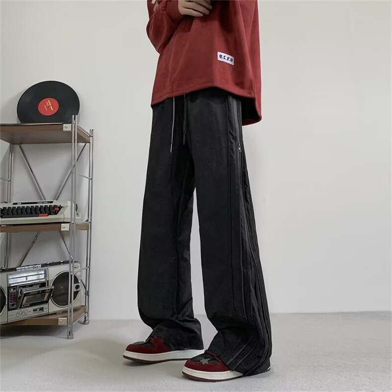 美式双拉链冲锋裤男休闲裤子山系户外登山裤1001-1-K2587-P40,男装休闲裤,星座1001-1