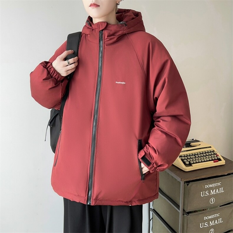 连帽冲锋衣棉服外套男冬宽松加厚保暖机能工装情侣棉衣TT568P90,男装夹克,星座1013-5