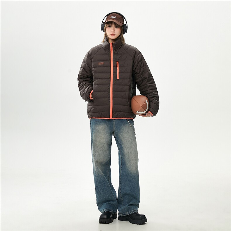 有90绒报告印花轻便M-5XL大码白鸭羽绒服男78187P238控328,男装羽绒服,星座227-7