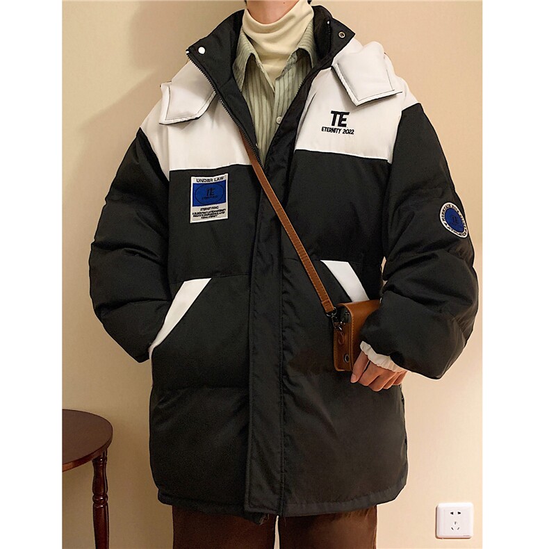 冬新款大码防风保暖羽绒棉服情侣中长款工装棉衣外套D236P148男,男装棉衣,电商A335-1（原A458）