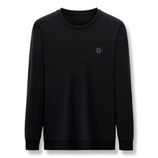 2023年男士圆领印花时尚休闲运动套装秋季中青年长袖长裤两件套潮，男装休闲套装，电商B212（原钱塘6029）