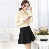 2021年春季短裙修身半身裙纯色通勤潮流，女装半身裙，韩美纤衣