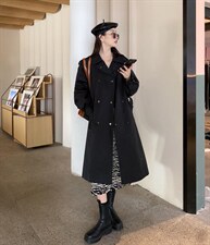 香丽迪秋装新款风衣，女装风衣，香丽迪1