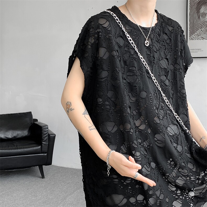 8XL-M重磅！特大码短袖T恤背心男宽松休闲百搭篮球服DX318P28,男装背心/马甲,电商D206-1