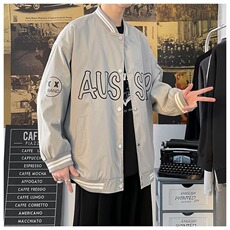 网红韩版潮流修身外套男士上衣新款衣服休闲痞帅精神小伙夹克JKA4，男装夹克，星座516A