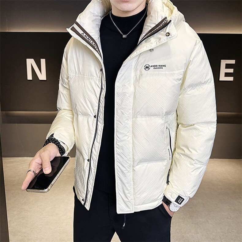 棉服男装棉衣连帽加厚手筛棉飞丝羽绒服C317-8588-P165,男装羽绒服,电商C317