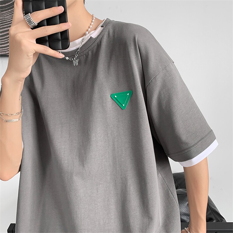 夏季新款男士短袖T恤港风时尚舒适百搭青春帅气潮牌TC3130-P30,男装T恤,星座717
