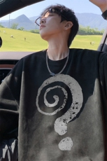 量大优供视频重磅麂皮绒短袖t恤男JT535-特p19，男装T恤，电商B371