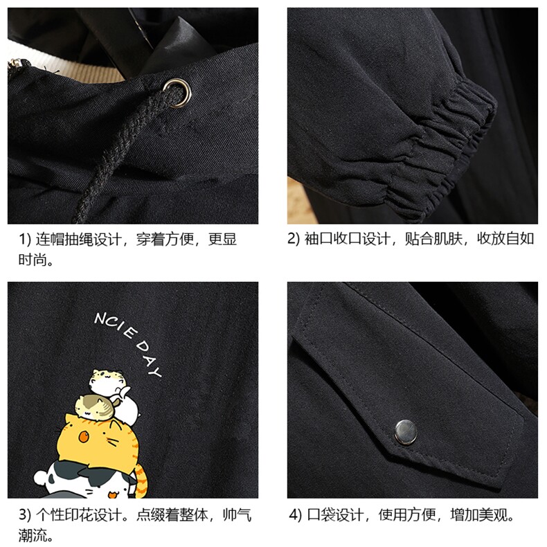 JK41090-P85纯棉连帽夹克男士大码工装夹克男外套男砖墙挂拍,男装夹克,电商A040A