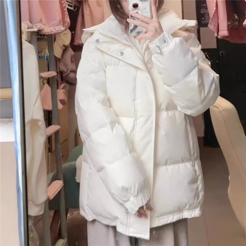 2025年新款冬季棉服女韩系小个子棉衣面包服学生棉袄中戏同款外套,男装棉衣,星座506A