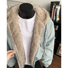 美式复古座山雕连帽棉服加厚保暖夹克宽松外套XZ514-2-25104-P128，男装夹克，星座514-2(原B239)