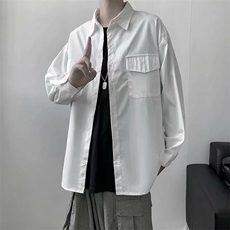 长袖衬衫男港风日系外套C0002P32，男装衬衫，星座1116-2