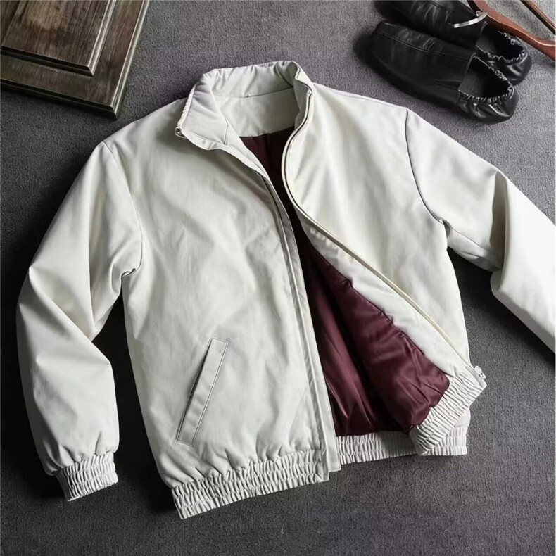 2025冬季男士潮牌高级感立领加厚棉服时尚情侣同款户外休闲冲锋衣图片