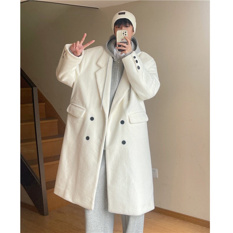 A450-FY1118-P185-控258毛呢大衣中长款好东西，男装风衣，电商A450