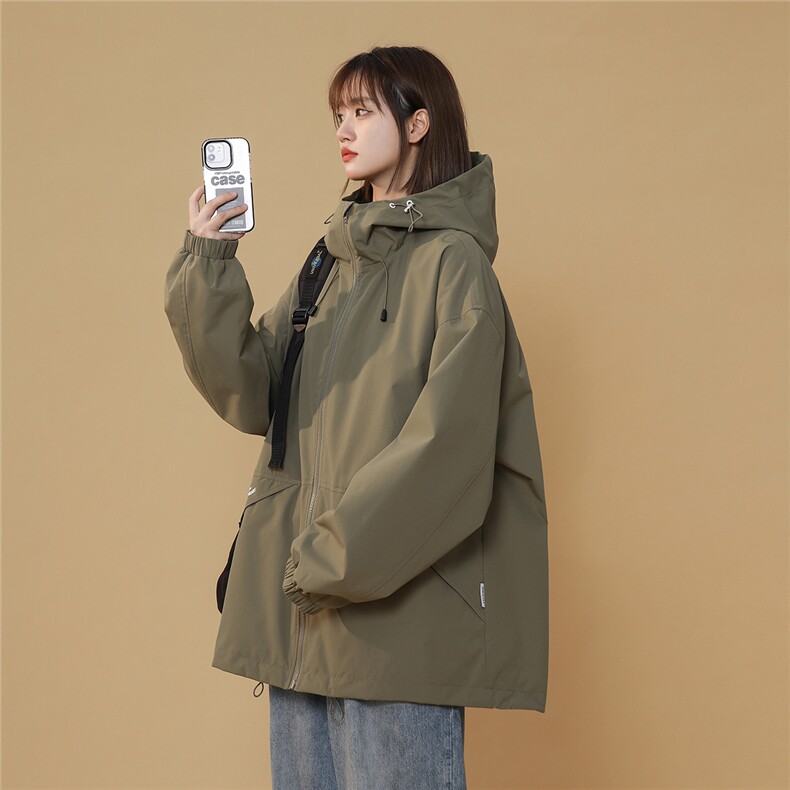 春季宽松休闲连帽冲锋衣防水外套夹克XZ811A-J009-P98,男装夹克,星座811A
