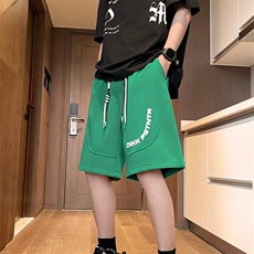 夏季休闲短裤宽松舒适待抽绳DK543p29，男装牛仔裤，星座1013