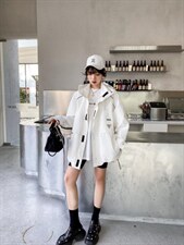 春款风衣外套爆，女装风衣，轩轩·魅丽依族