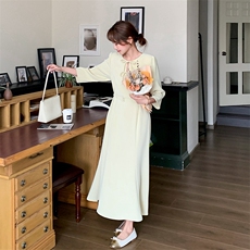 夏季新品轻奢高级感优雅气质连衣裙2C2851808P45K218，女装连衣裙，2C285