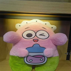 亿卡萌毛绒玩具 奶瓶大海星