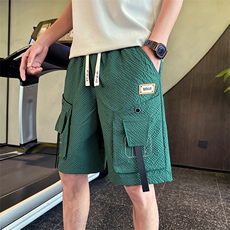社会小伙夏季男士工装短裤时尚潮流直筒五分裤C208-6706特P35控59，男装牛仔裤，电商C208