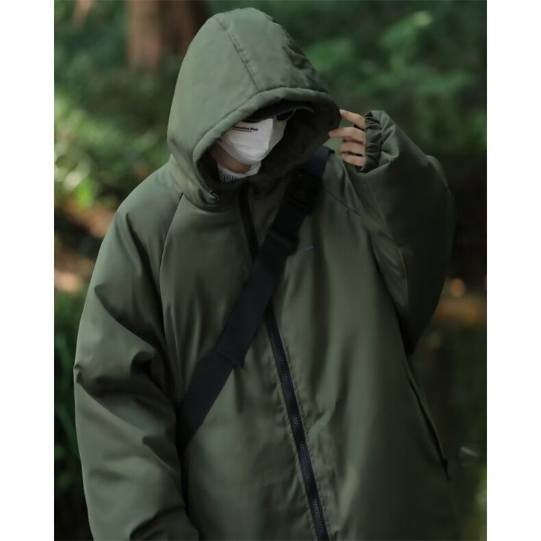 山系冲锋衣男秋冬款棉袄夹克潮牌宽松美式机能风棉服外套MH02-P88,男装夹克,星座1008-1